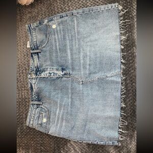 Old Navy Light Wash Mini Skirt Size 18